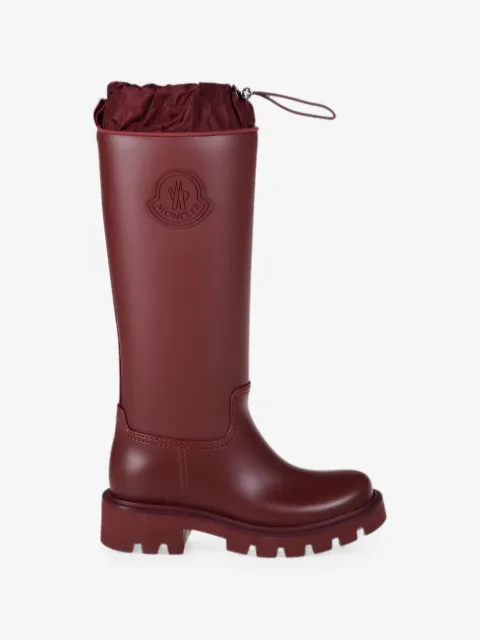 Moncler botas con parche del logo y cordones