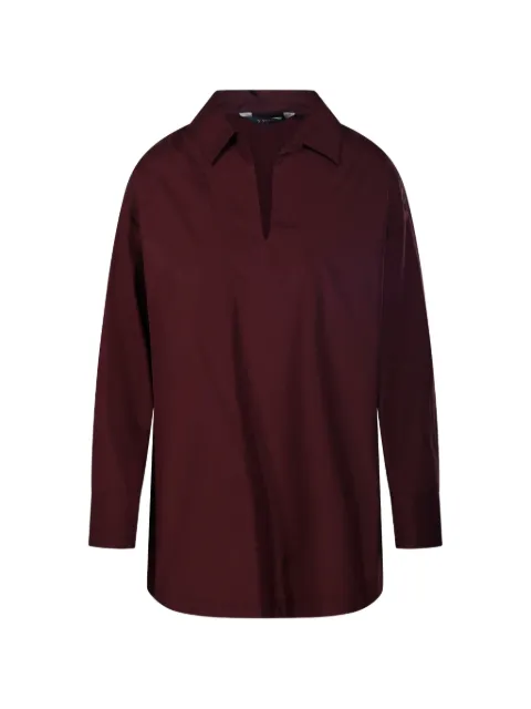 'S Max Mara V-neck long-sleeve blouse