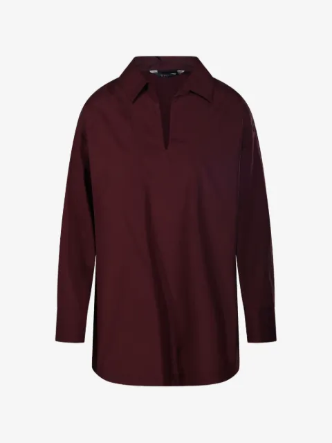 'S Max Mara V-neck long-sleeve blouse