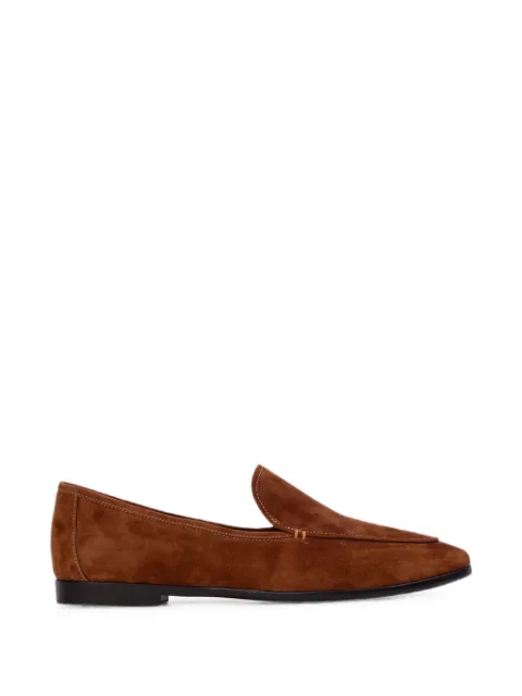 BLACK SUEDE STUDIO Allie suede loafers