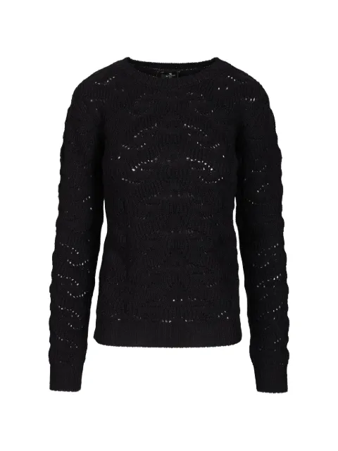 ETRO suéter con cuello redondo