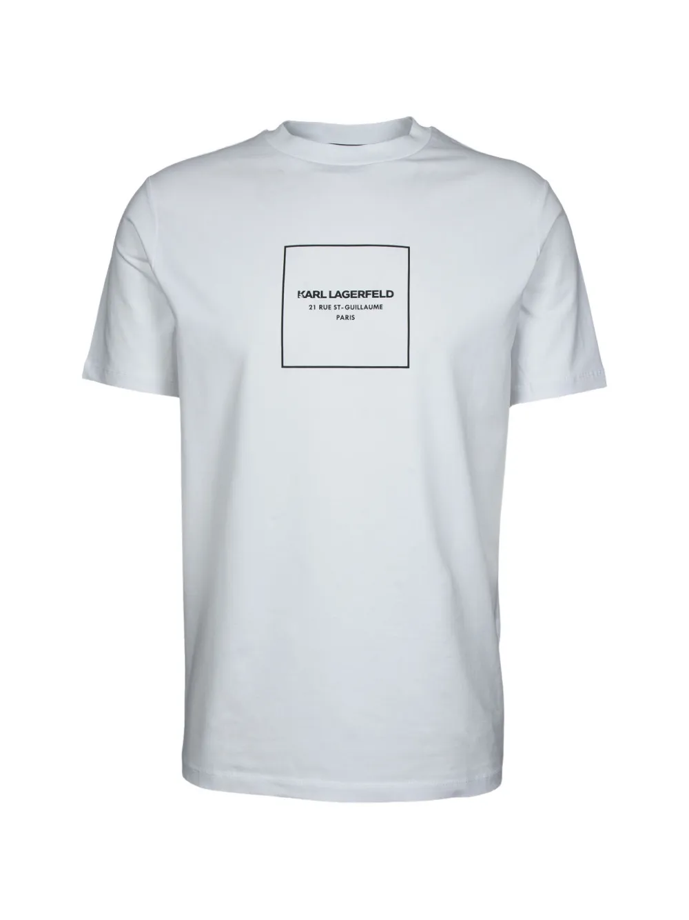 Karl Lagerfeld T-Shirt mit Logo-Print - Weiß