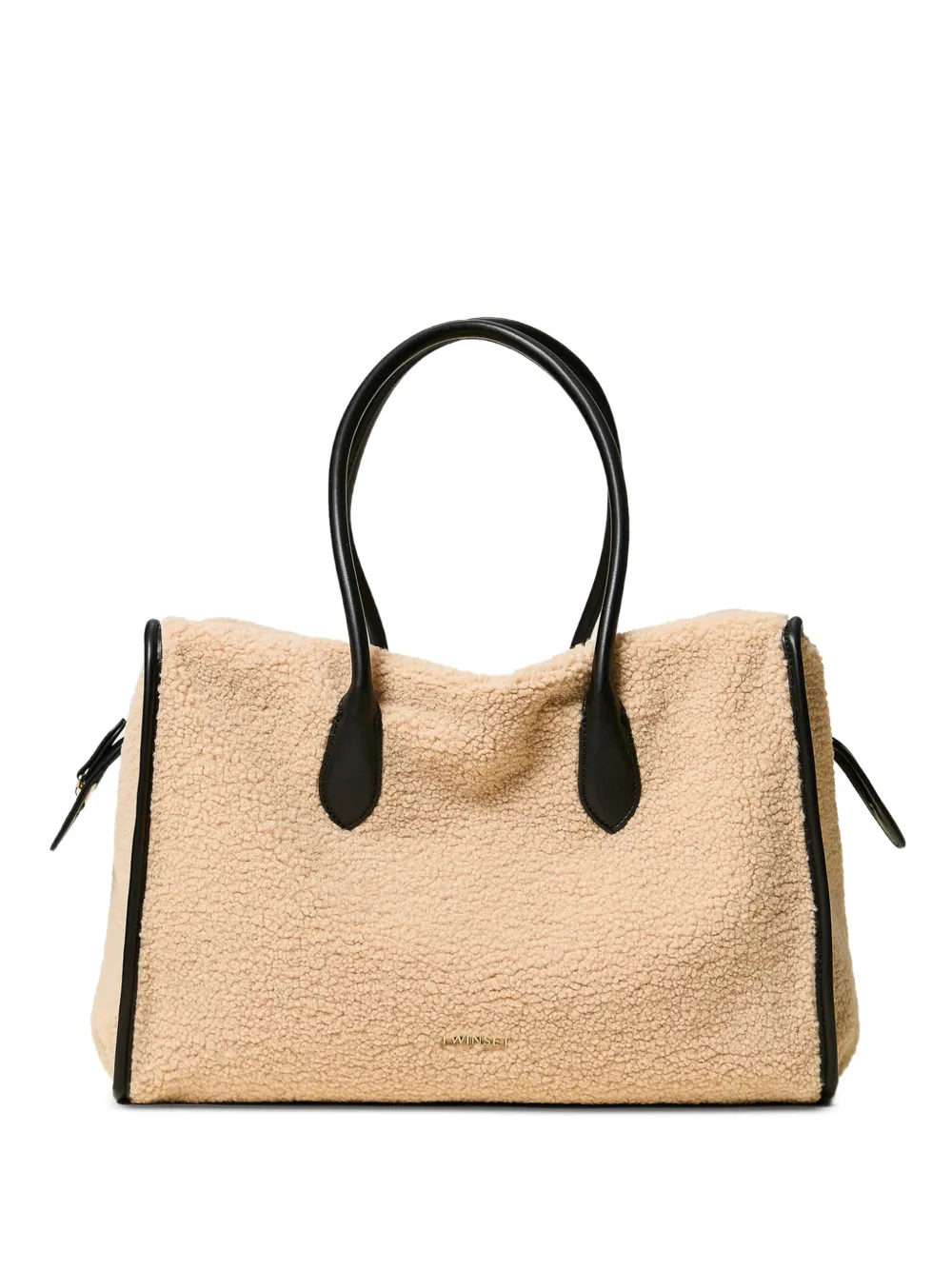 TWINSET piped-trim tote bag