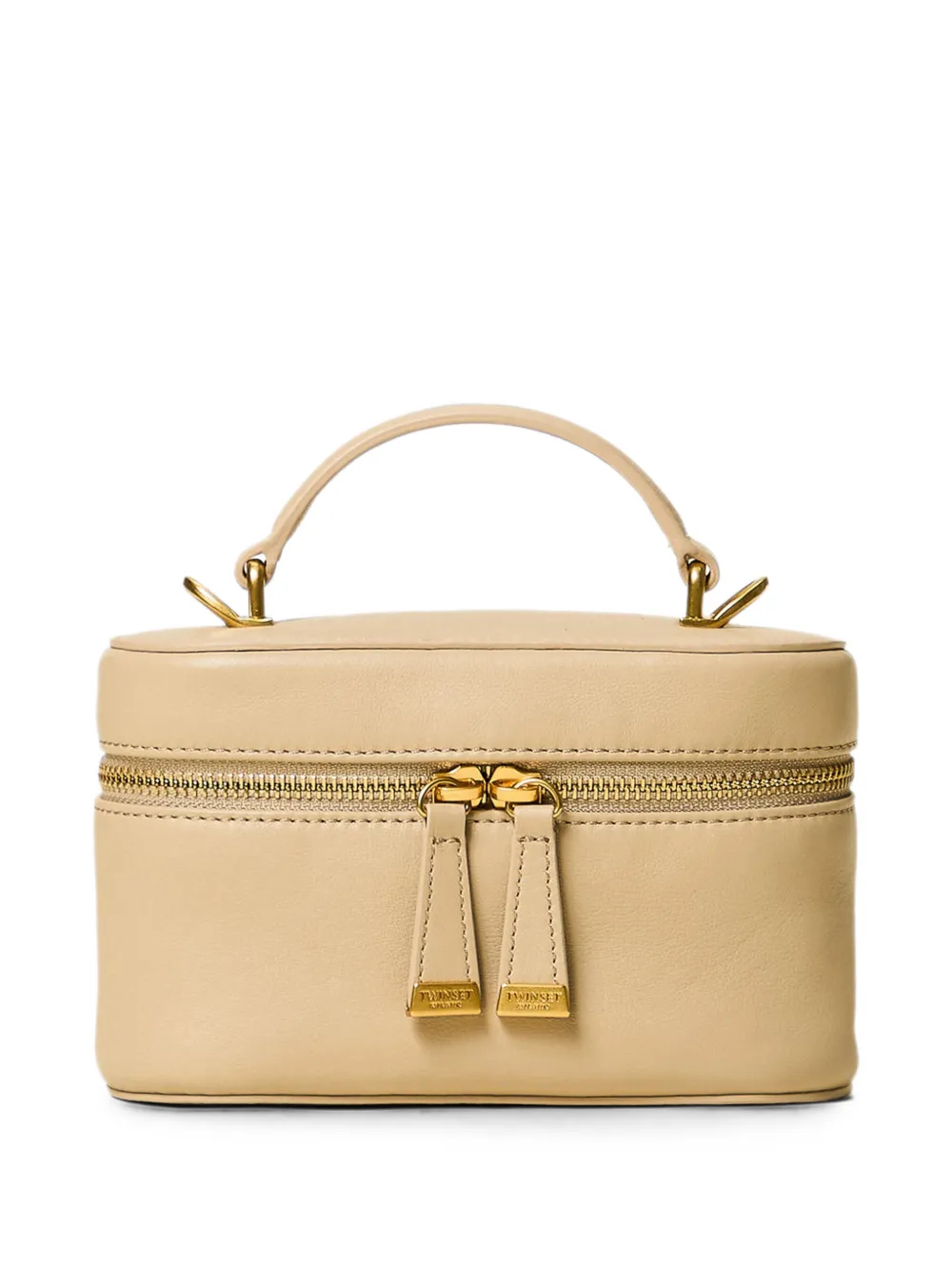 TWINSET Beuteltasche mit Henkel - Nude