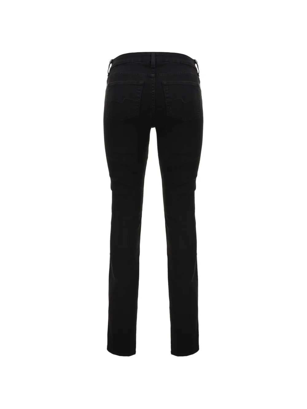 7 For All Mankind Kimmie straight jeans Zwart