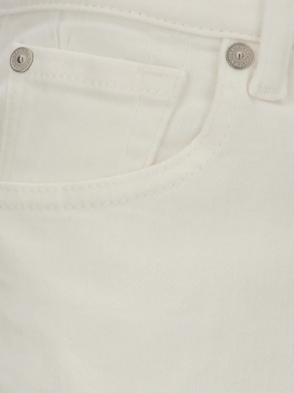7 For All Mankind Straight jeans Wit