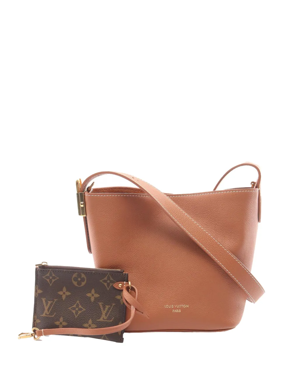 Louis Vuitton Pre-Owned 2025 Leather Low Key All In BB shoulder bag - Marrone