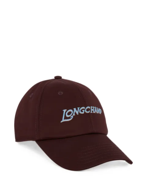 Longchamp logo-embroidered baseball cap