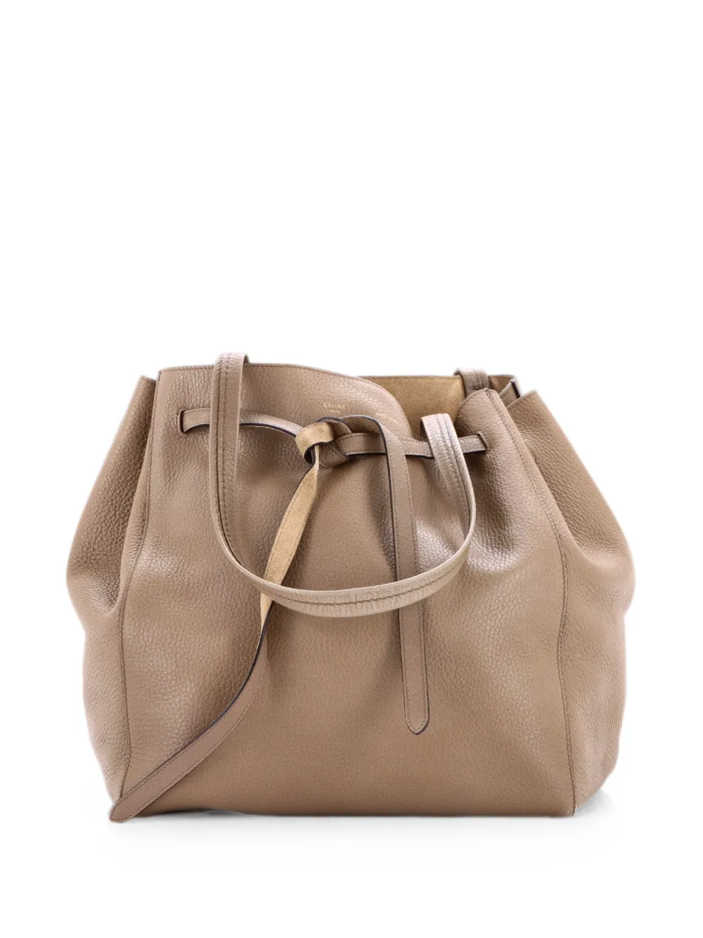 Celine Pre-Owned Borsa tote Phantom Tie Cabas media in pelle - Toni neutri