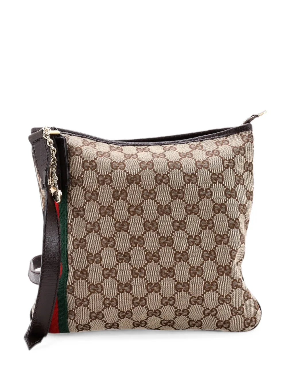 Gucci Pre-Owned Borsa a tracolla Jolicoeur in tela GG - Marrone