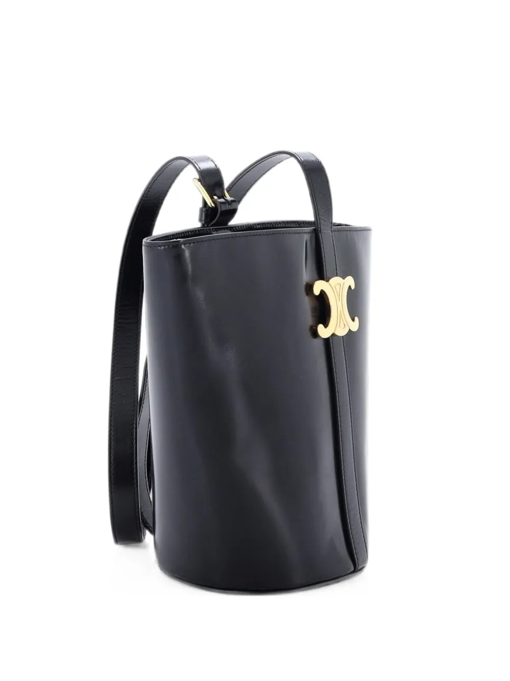 Celine Pre-Owned Borsa a secchiello Triomphe - Nero