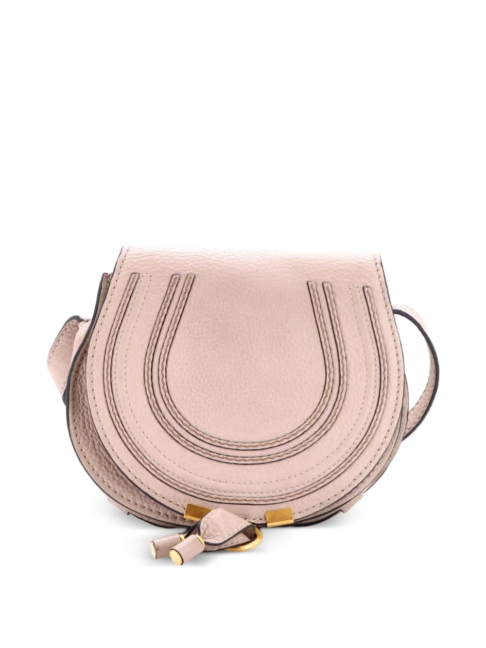 Chloé Pre-Owned Borsa a tracolla Marcie piccola in pelle - Grigio