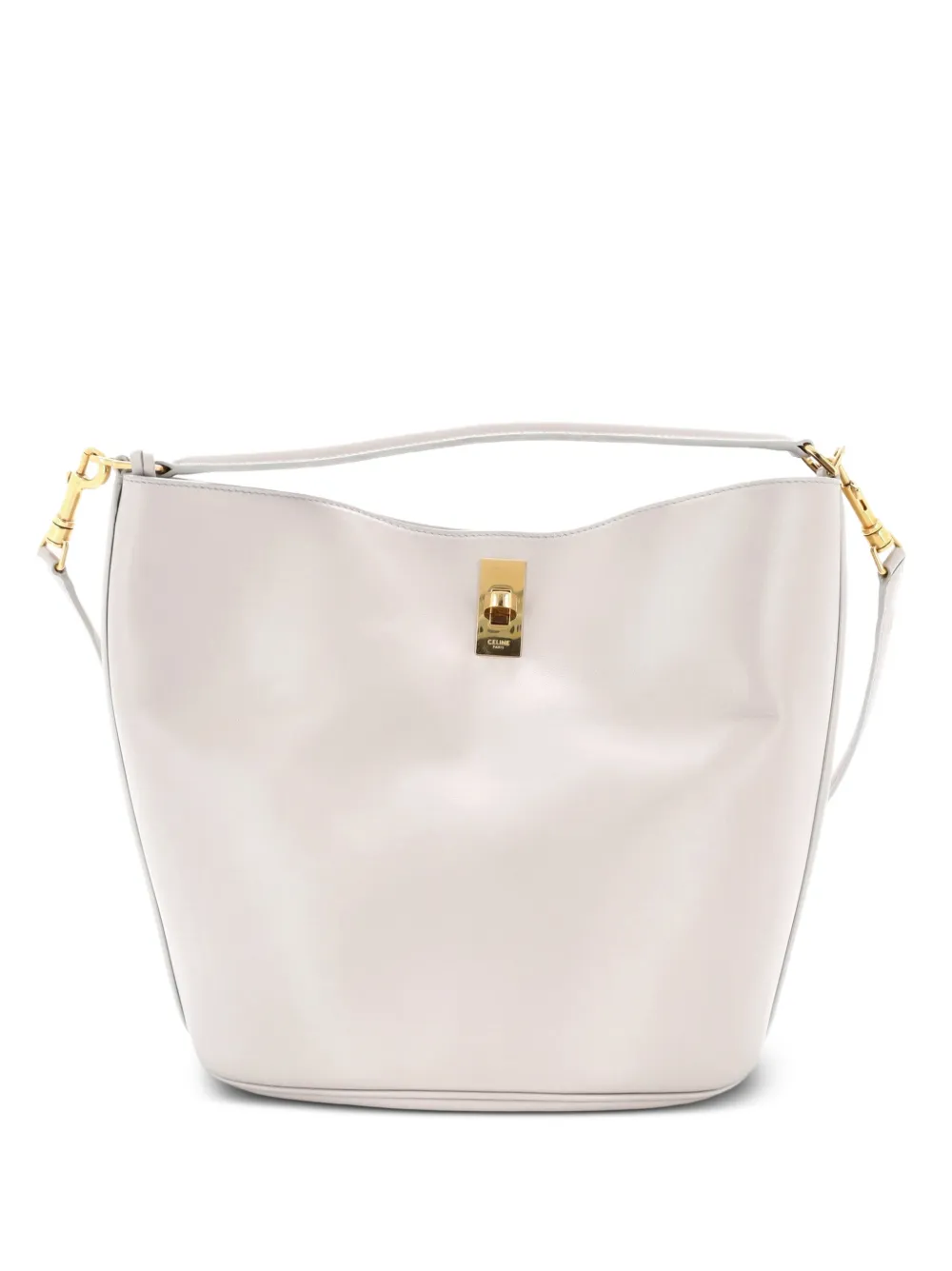 Celine Pre-Owned 16 Bag Leather bucket bag - Grey