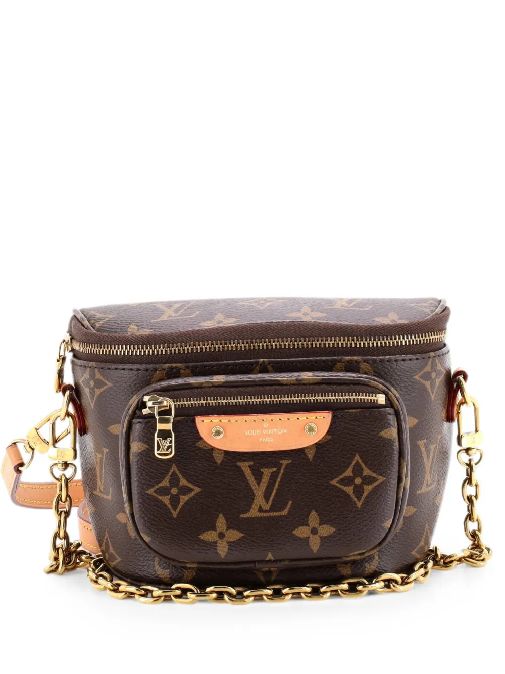 Louis Vuitton Pre-Owned Marsupio Bum Bag mini in tela con monogramma - Marrone