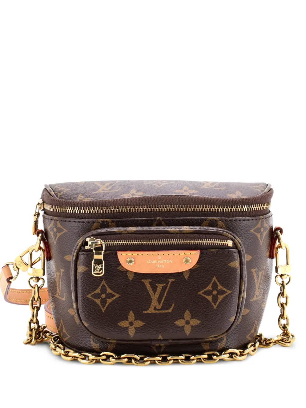 Louis Vuitton Pre-Owned Marsupio Bum Bag mini in tela con monogramma - Marrone
