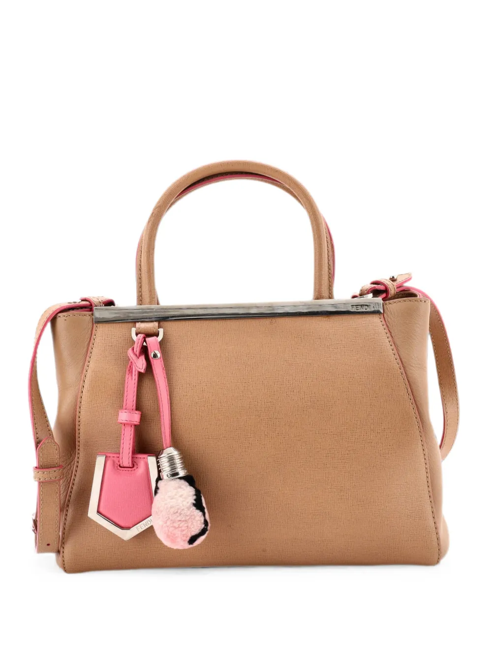 Fendi Pre-Owned Borsa a tracolla 2Jours Petite in pelle - Marrone