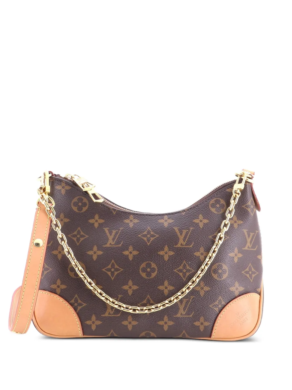 Louis Vuitton Pre-Owned Borsa a mano Boulogne NM in tela con monogramma - Marrone
