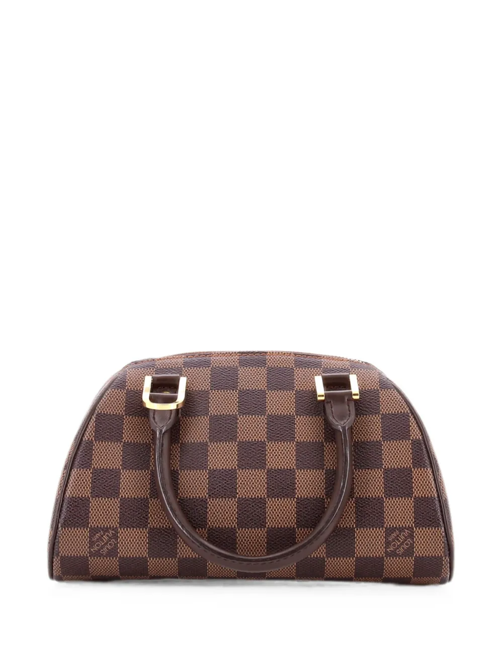 Louis Vuitton Pre-Owned Borsa a tracolla Ribera Damier Mini - Marrone