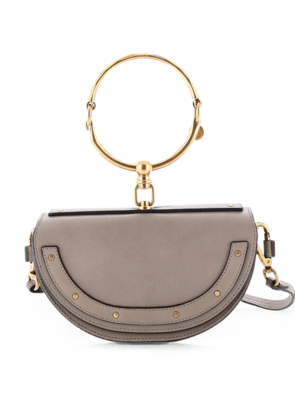 Chloé Pre-Owned Borsa a tracolla Nile mini in pelle - Toni neutri