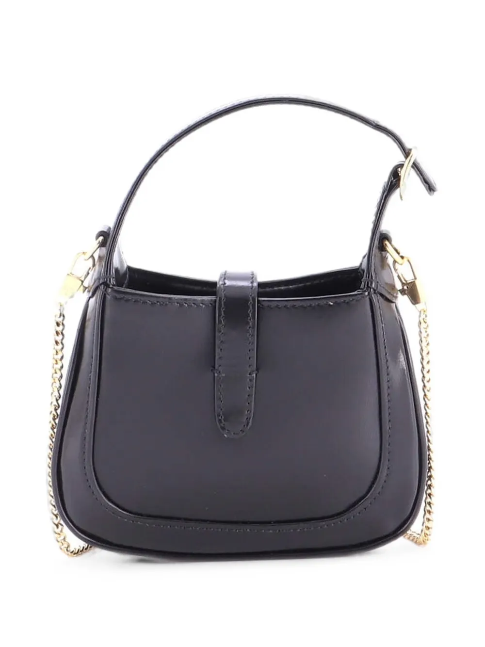 Gucci Pre-Owned ジャッキー1961 チェーン レザー スーパー ミニ