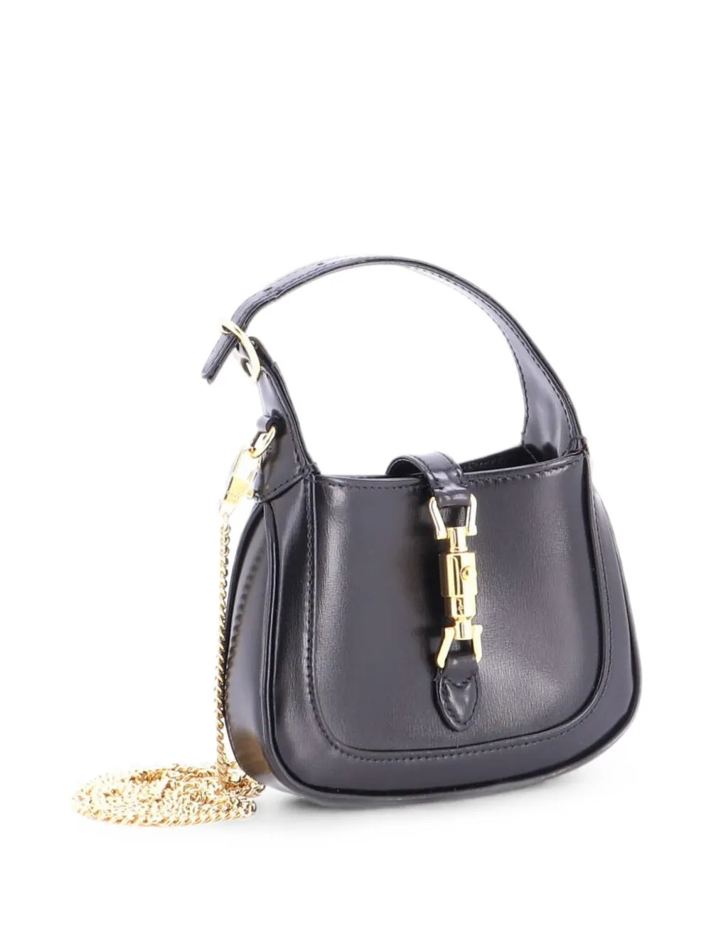 Gucci Pre-Owned ジャッキー1961 チェーン レザー スーパー ミニ