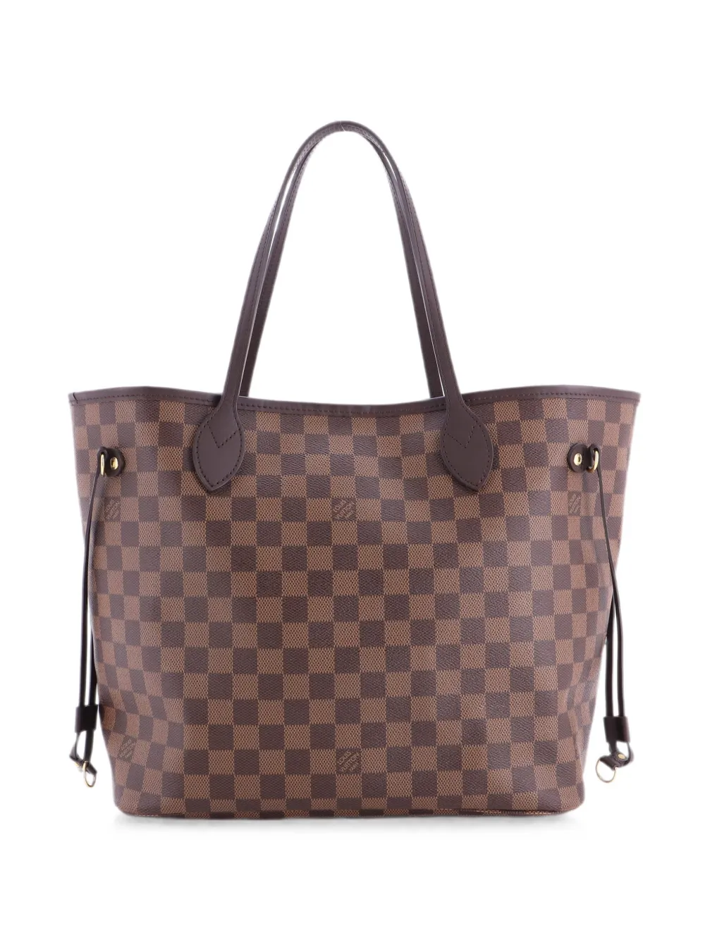 Louis Vuitton Pre-Owned Borsa tote Neverfull NM MM in tela Damier - Marrone
