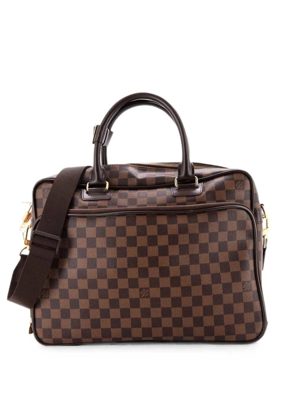 Louis Vuitton Pre-Owned Borsa porta pc Icare in tela Damier Graphite - Marrone