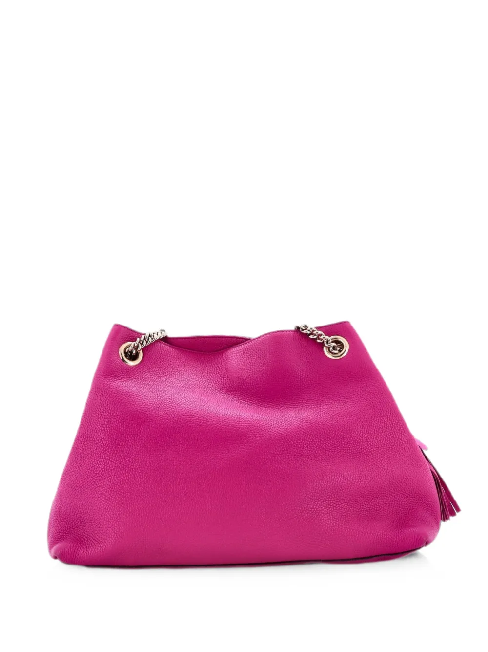 Gucci Pre-Owned Borsa a spalla Soho media in pelle con manici a catena - Rosa