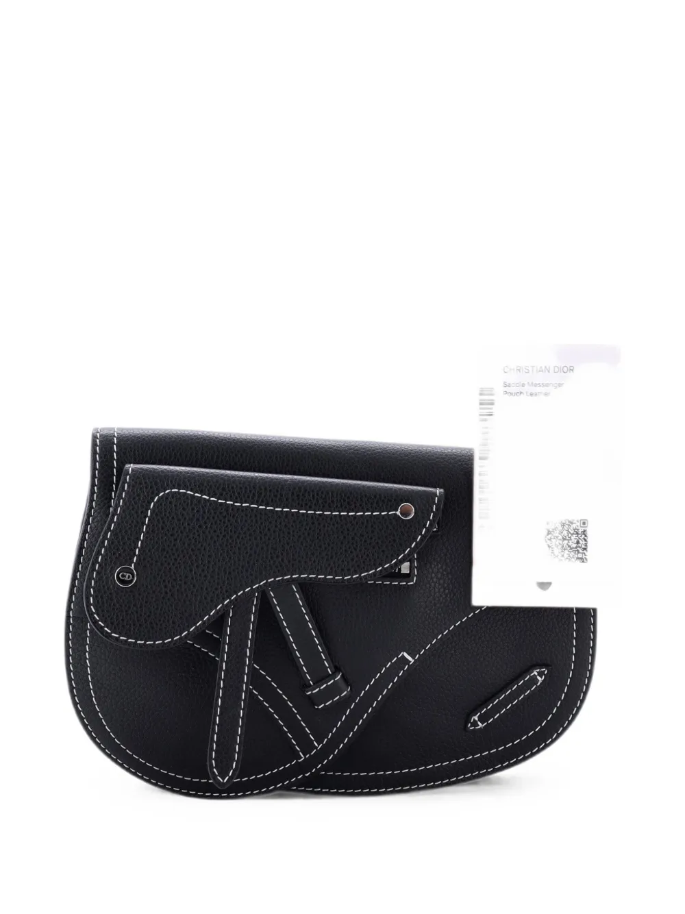 Christian Dior Pre-Owned Borsa a tracolla Saddle Messenger Pouch in pelle - Nero