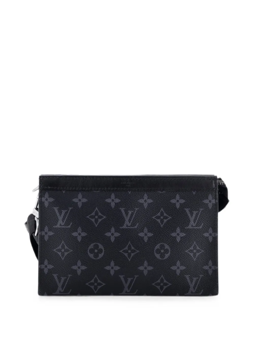 Louis Vuitton Pre-Owned Gaston Wearable Wallet Monogram Eclipse Canvas crossbody bag - Black