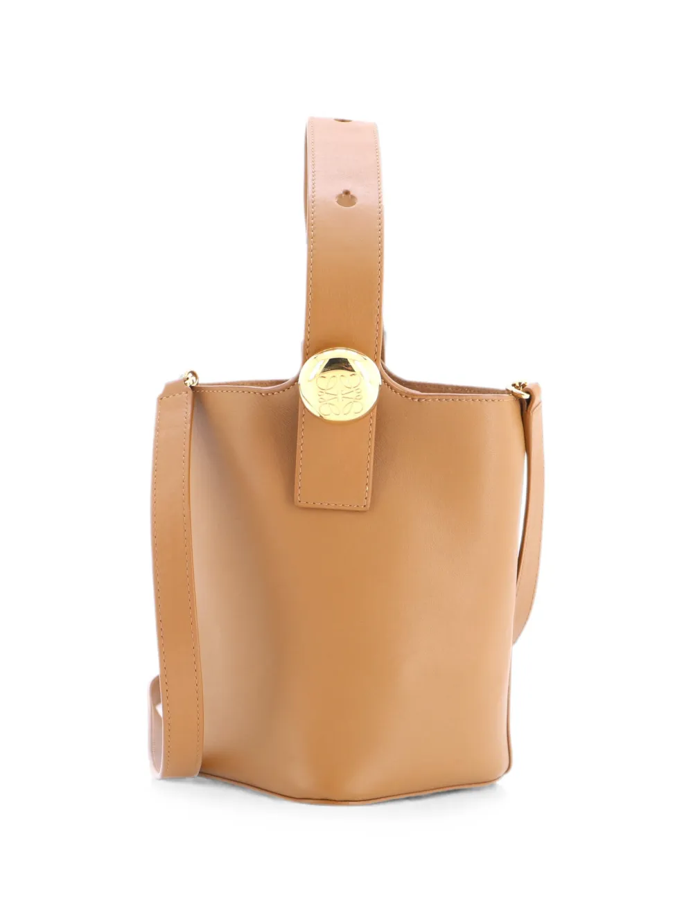 Loewe Pre-Owned Borsa a secchiello in pelle - Marrone