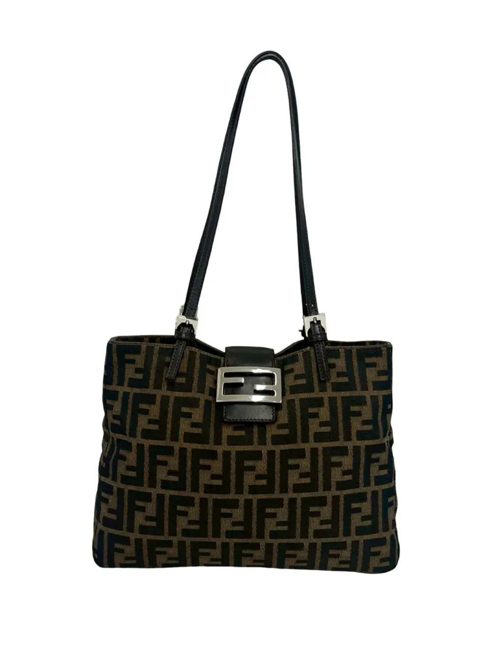 Fendi Pre-Owned 2000-2010 Zucca Canvas tote bag - Marrone