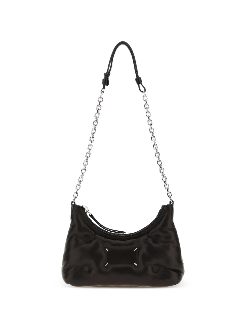Maison Margiela micro Glam Slam padded leather shoulder bag - Nero