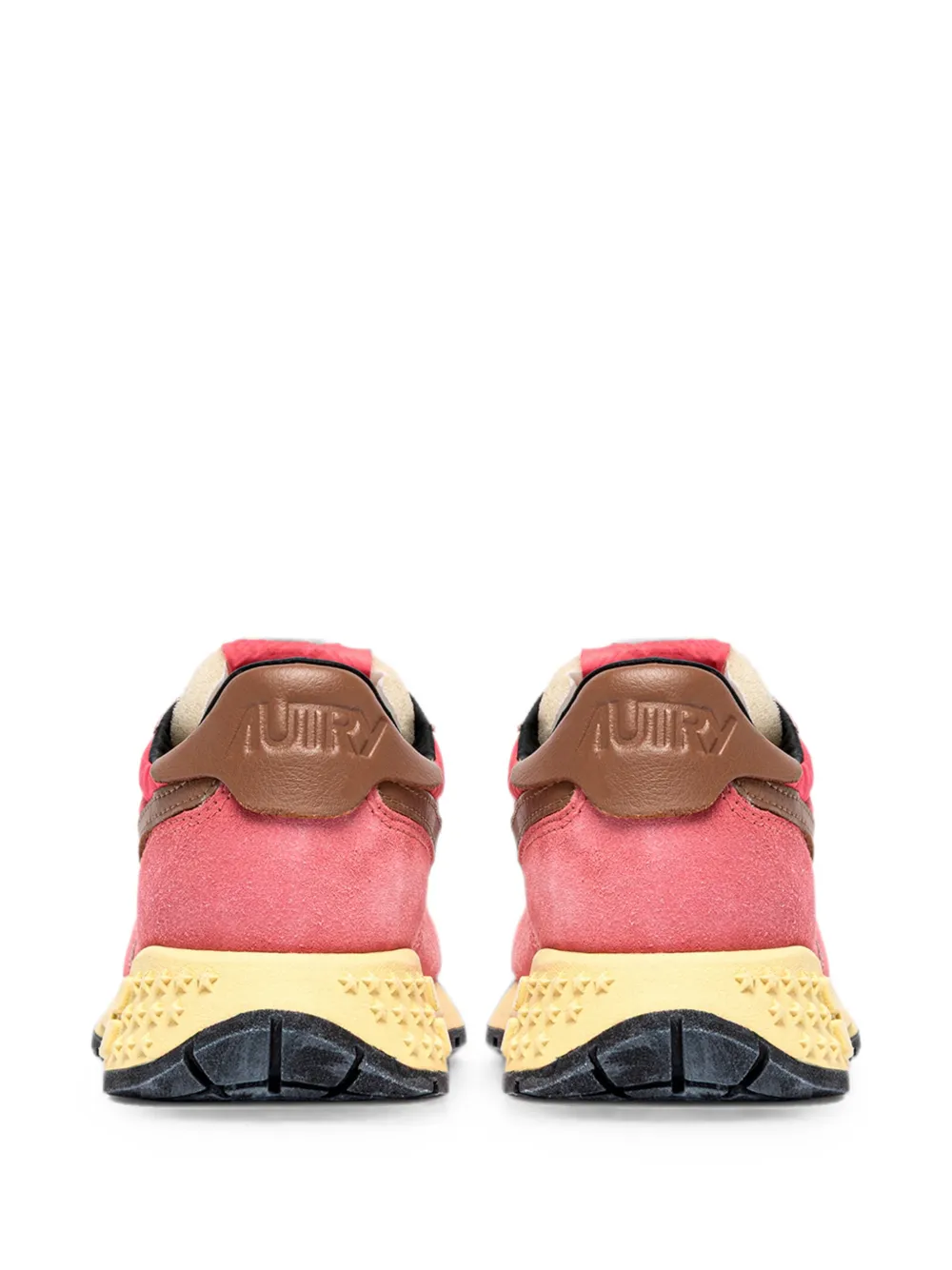 Autry Reelwind panelled sneakers Roze