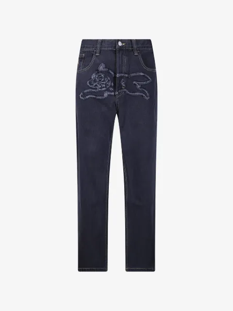 ICECREAM Running Dog embroidered jeans