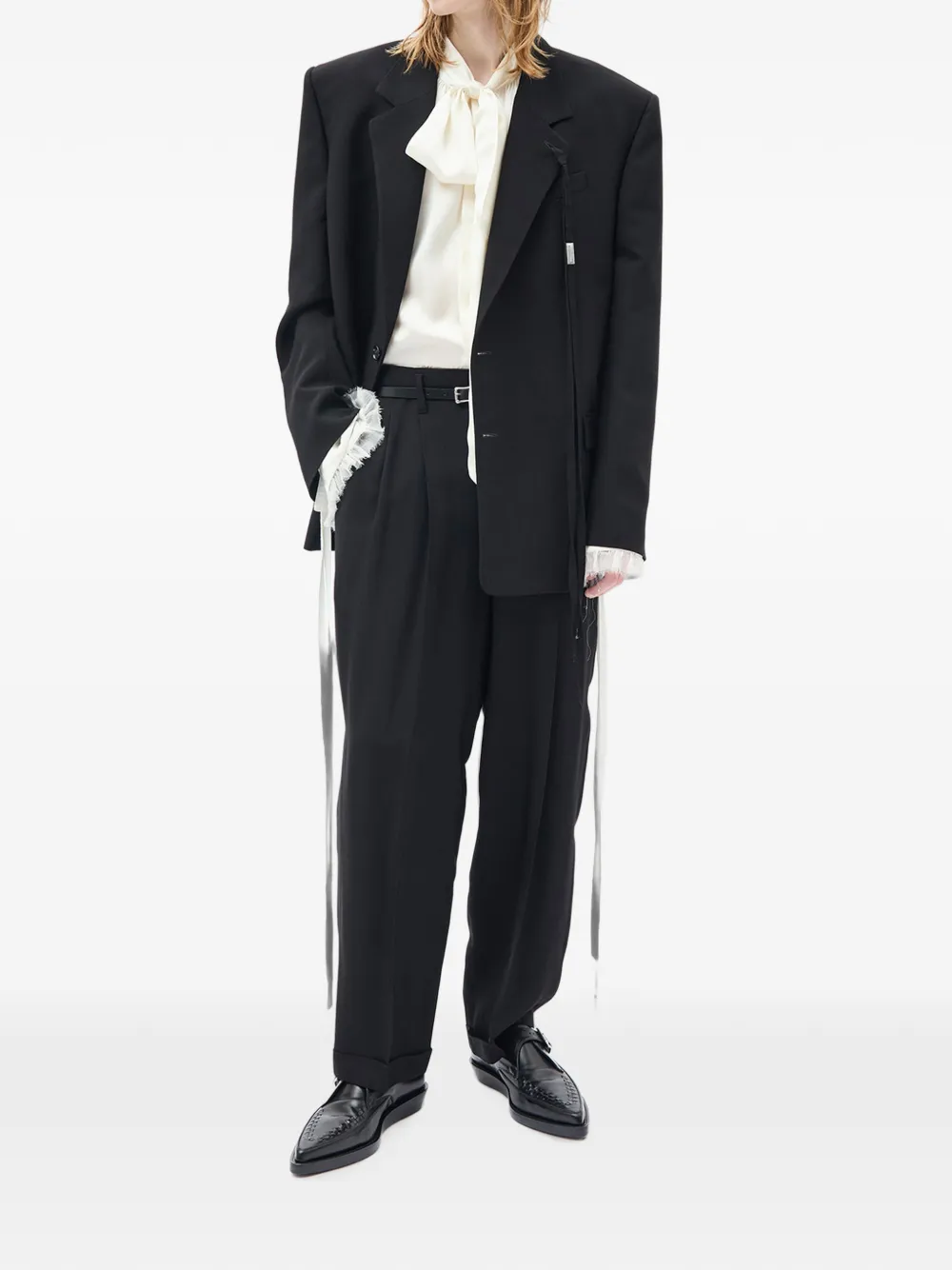 Ann Demeulemeester Ignaas colbert Zwart