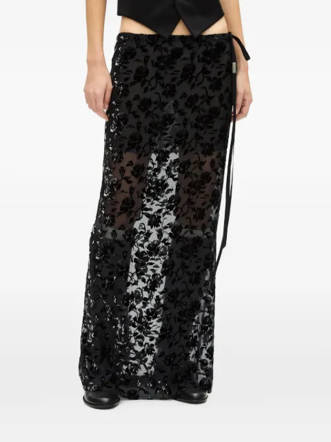 Ann Demeulemeester falda larga Eveline
