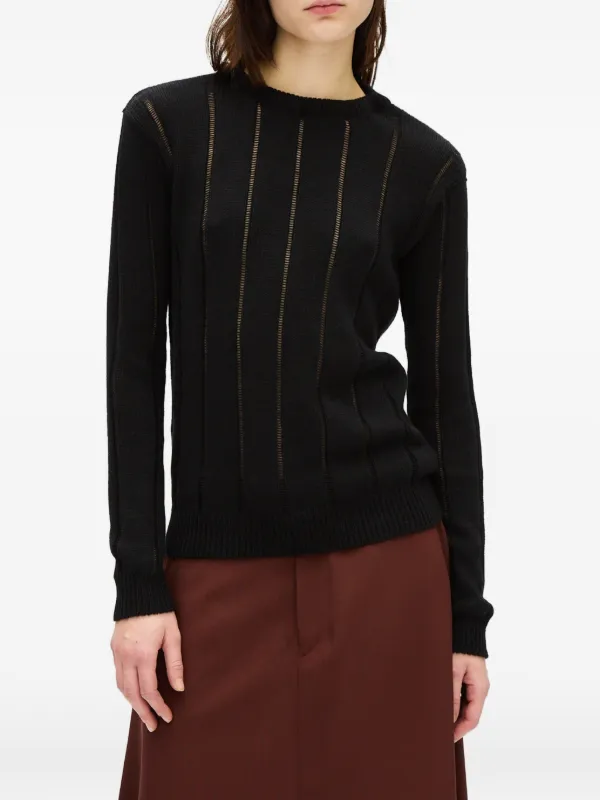 Ann Demeulemeester Nese Sweater in Black