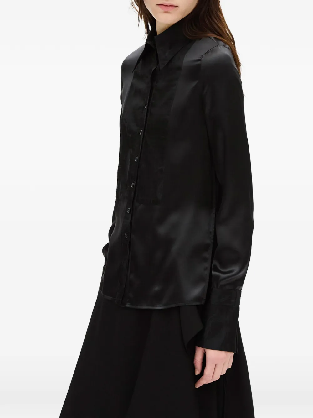 Ann Demeulemeester Button-up overhemd Zwart