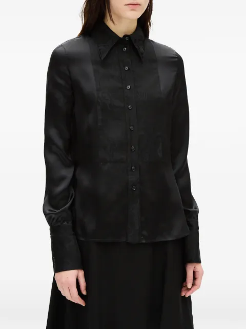 Ann Demeulemeester camisa con botones