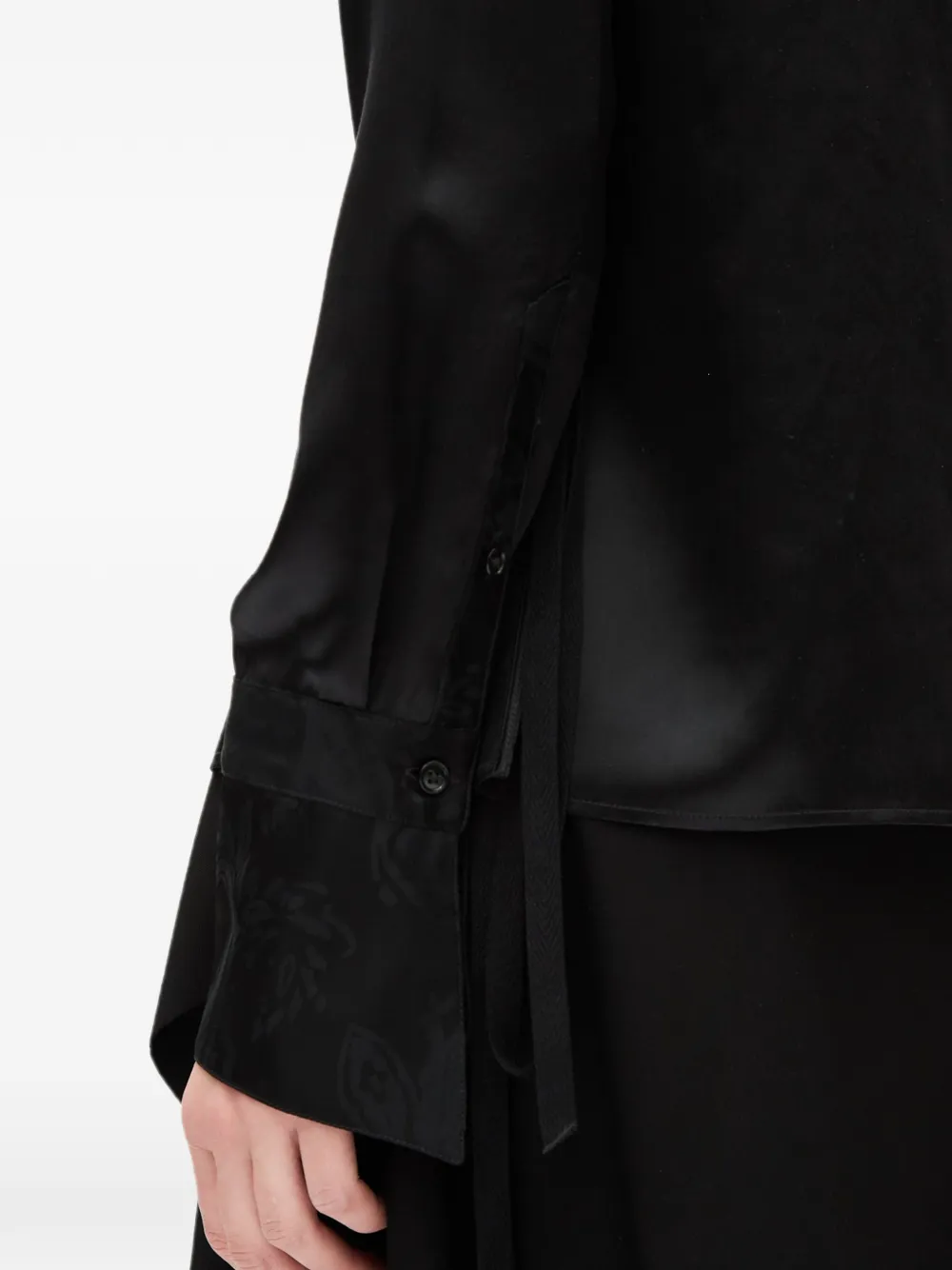 Ann Demeulemeester Button-up overhemd Zwart