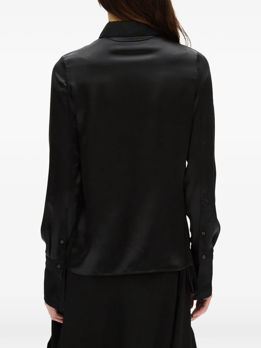 Ann Demeulemeester Button-up overhemd Zwart