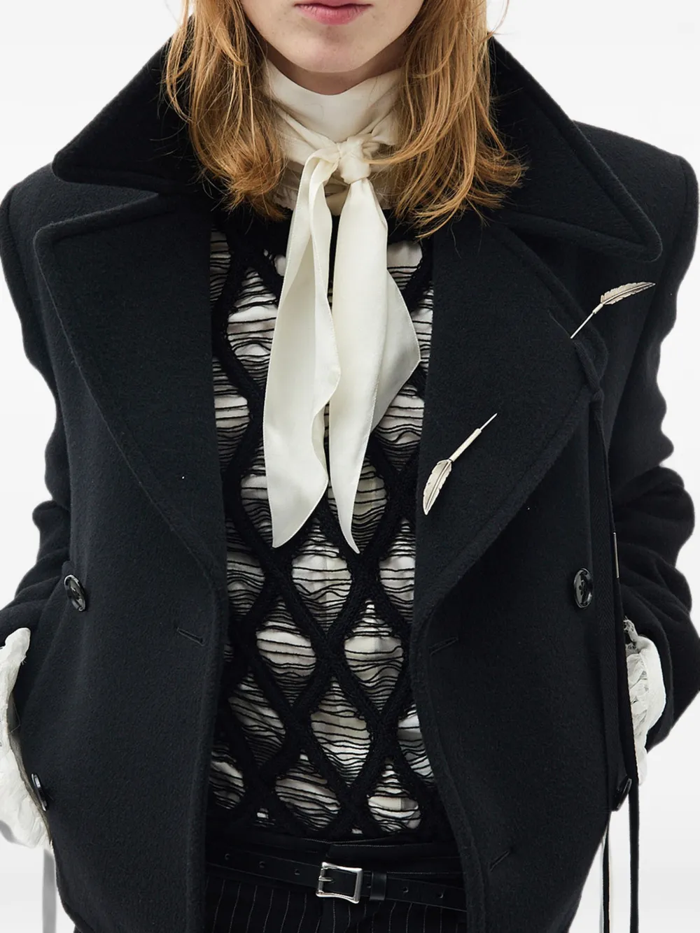 Ann Demeulemeester Carlos trui Zwart