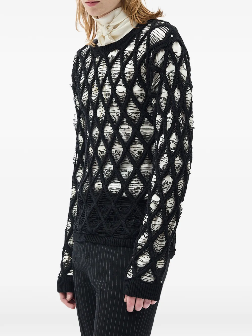 Ann Demeulemeester Carlos trui Zwart