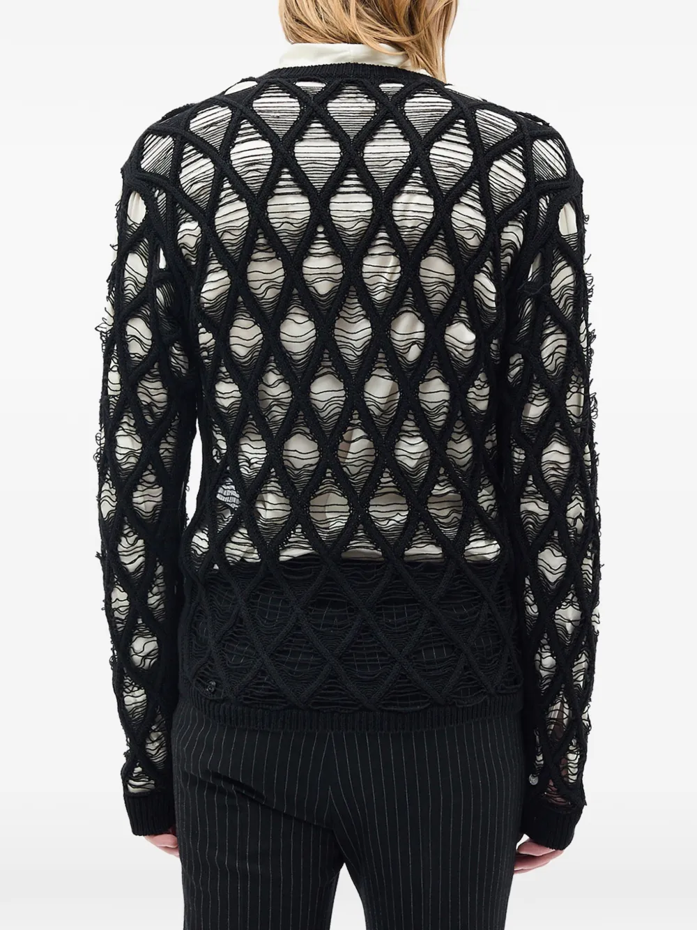 Ann Demeulemeester Carlos trui Zwart