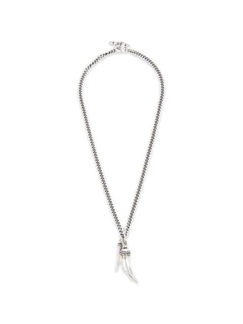 Ann Demeulemeester Mikke charm necklace