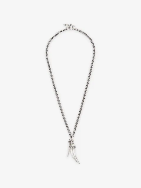 Ann Demeulemeester Mikke charm necklace