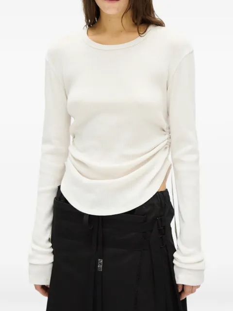 Ann Demeulemeester Dot Wrinkled long-sleeve T-shirt