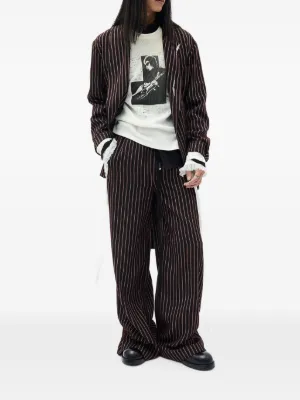 y*a様 ANN DEMEULEMEESTER ストライプパンツ Ann Demeulemeester パンツ メンズ通販 - FARFETCH
