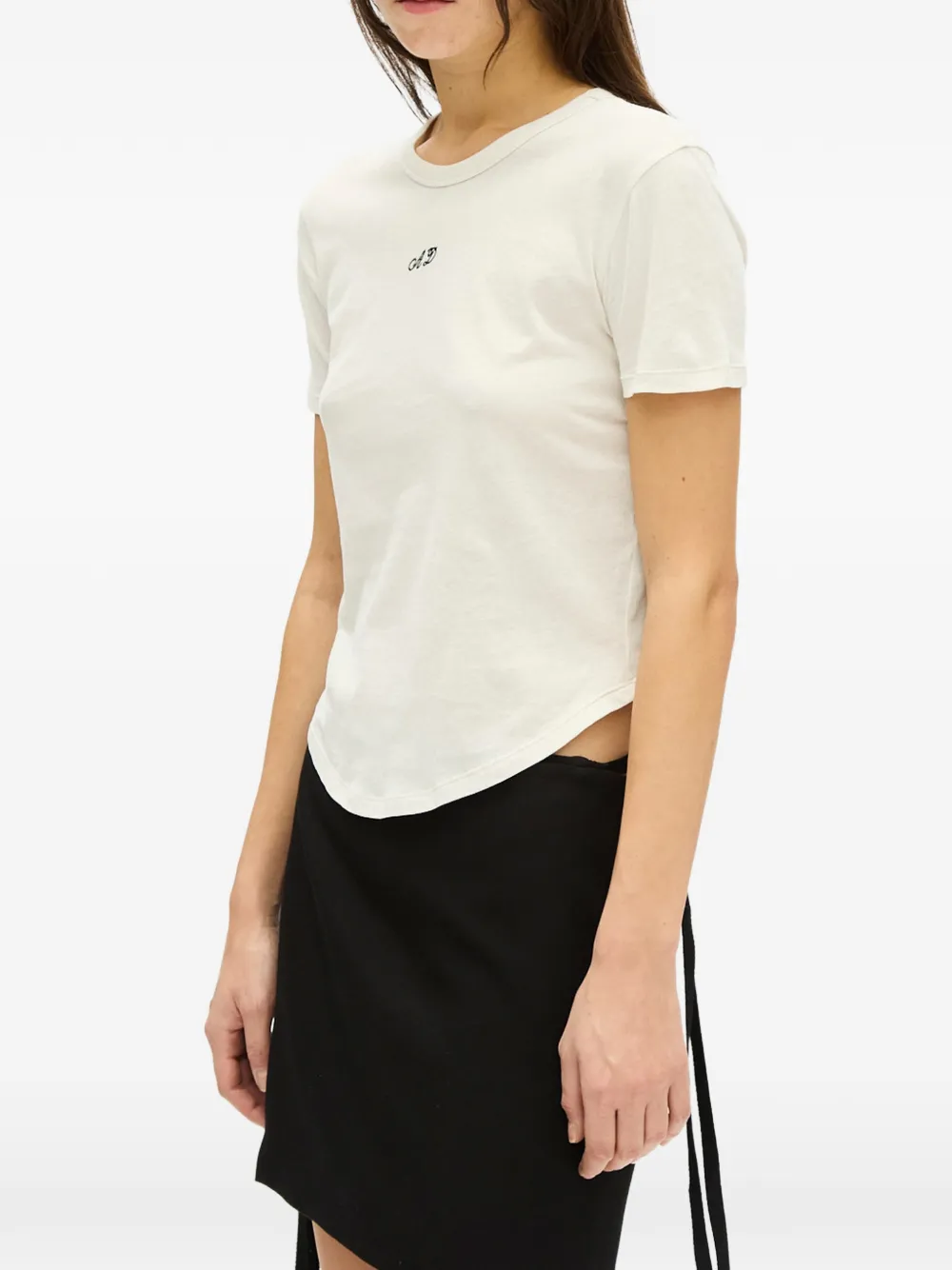 Ann Demeulemeester Floor T-shirt Wit